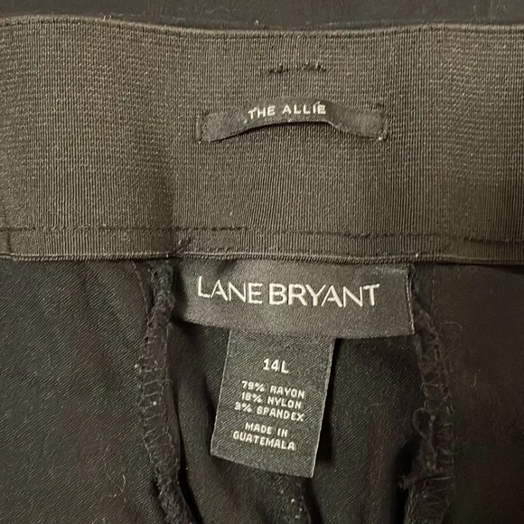 The Allie tall length classic black pants by Lane Bryant. SZ 14 long - Picture 3 of 6